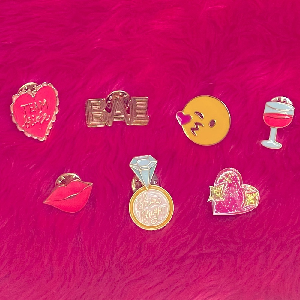 TEAM BRIIDE ENAMEL PINS BUNDLE OF 7